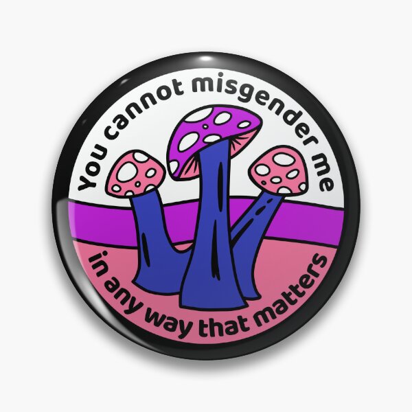 Item preview, Any Pronouns Pride: You Cannot Misgender Me (Genderfluid) designed and sold by PrideofDragons.