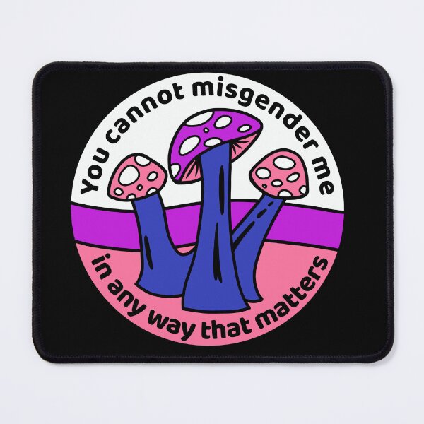 Item preview, Any Pronouns Pride: You Cannot Misgender Me (Genderfluid) designed and sold by PrideofDragons.