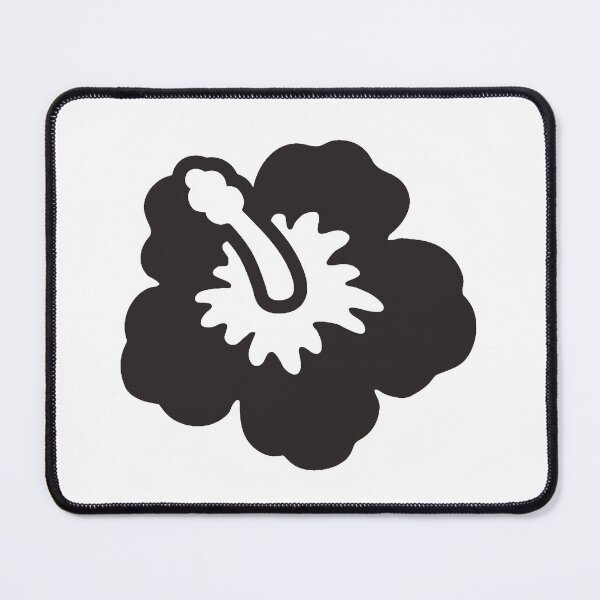 Item preview, Hibiscus Flower - Minimalist Black designed and sold by Kessy-Kunstler.