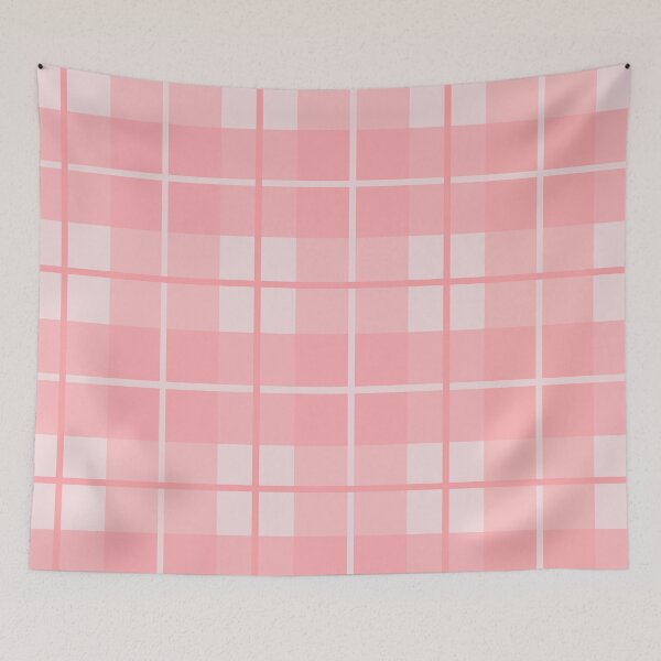 Item preview, Hot Pink Light Pink Plaid designed and sold by PinkDreams-.