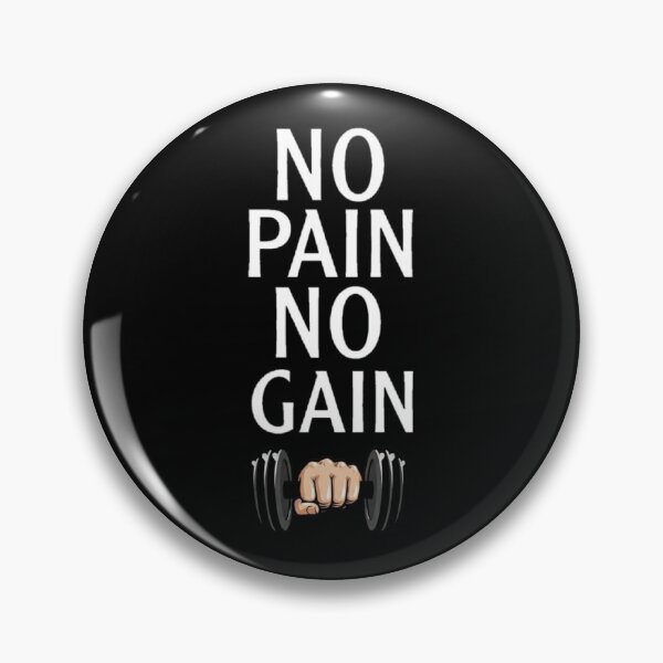 Item preview, NO PAIN NO GAIN for GYM designed and sold by Stylisheria.
