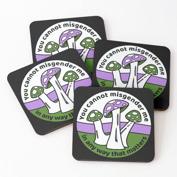 Item preview, Any Pronouns Pride: You Cannot Misgender Me (Genderqueer) designed and sold by PrideofDragons.