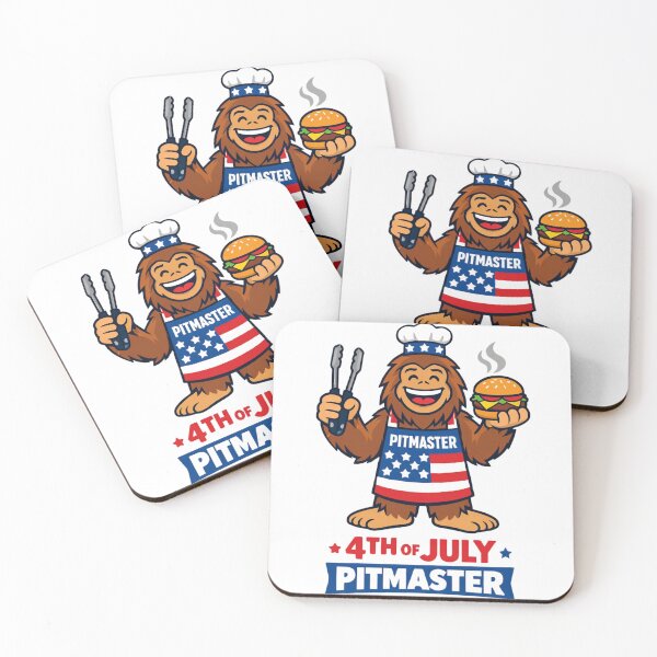 Item preview, Bigfoot 4th Of July Pitmaster BBQ designed and sold by Print Loft.