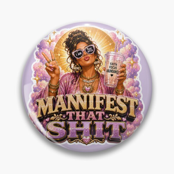 Item preview, Cute Manifest That Shit Quote  designed and sold by Abundance Activation 11.11.