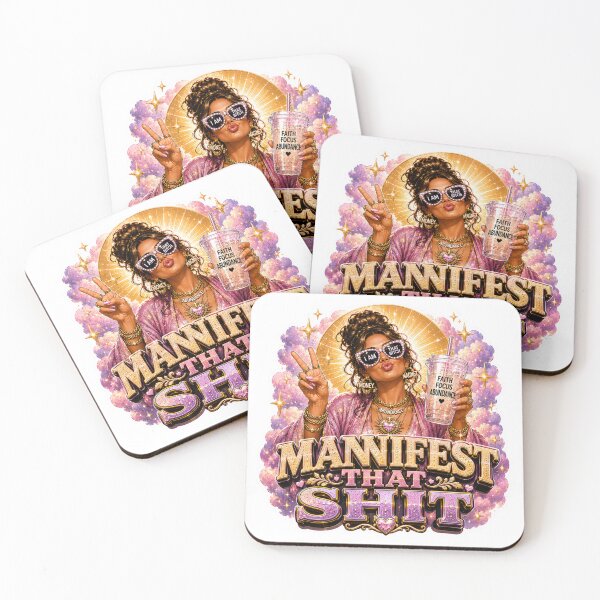 Item preview, Cute Manifest That Shit Quote  designed and sold by Abundance Activation 11.11.