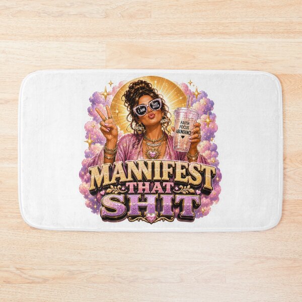 Item preview, Cute Manifest That Shit Quote  designed and sold by Abundance Activation 11.11.