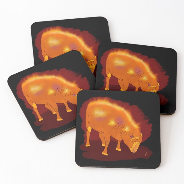 Item preview, A fire ram (the tsetse animal) designed and sold by mousse-tache.