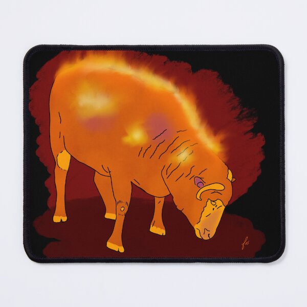 Item preview, A fire ram (the tsetse animal) designed and sold by mousse-tache.
