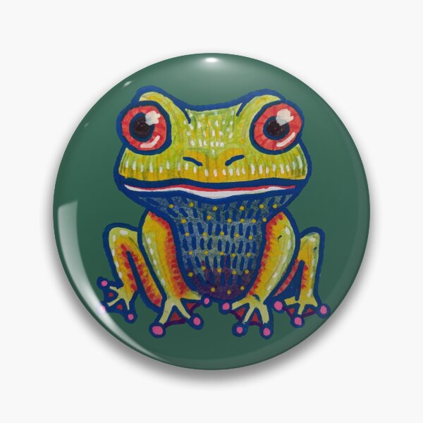 Item preview, Heart Stopper Solo | Whimsical Frog Illustration designed and sold by Bramble and Willow Studio.