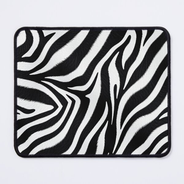 Item preview, Bold Black and White Zebra Print Pattern designed and sold by IntelliMindDesigns.
