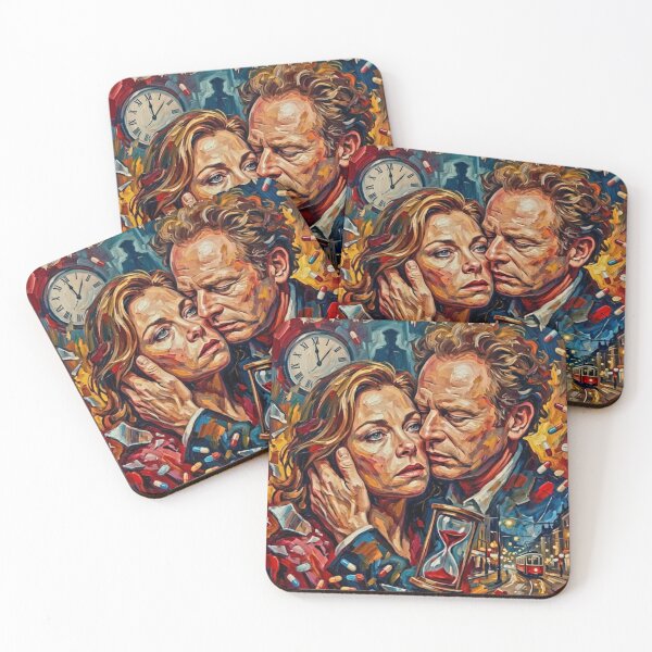 Item preview, A Chaotic Debate of Love and Absolution – Bad Timing Fine Art Print designed and sold by Art's Diner.