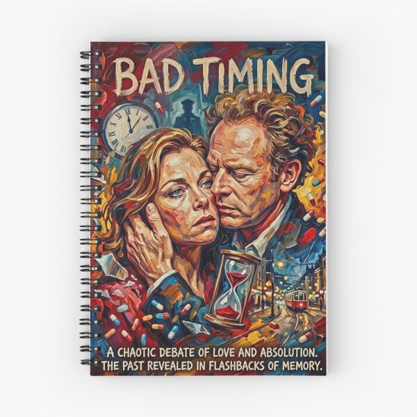 Item preview, A Chaotic Debate of Love and Absolution – Bad Timing Fine Art Print designed and sold by Art's Diner.