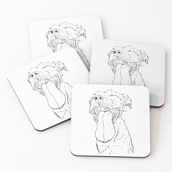 Item preview, Staffordshire Bull Terrier Drawing | Staffy Dog Lover Gift | Loyal Dog Line Art Print designed and sold by ArtofDogsbySeb.