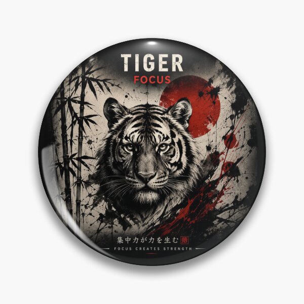 Item preview, Tiger Focus – Focus Creates Strength designed and sold by layalistoresa.