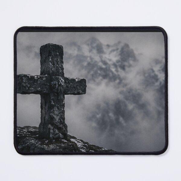 Item preview, Forgotten Cross Above the Clouds designed and sold by pasalagabriela.