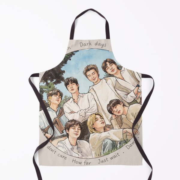 Item preview, BTS 13th Anniversary Family Photo Fanart with Into the Sun quote designed and sold by sunshine4dsoul.