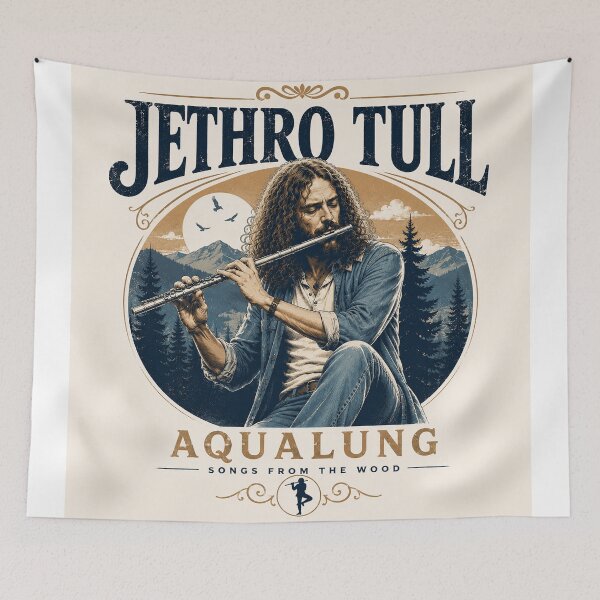 Item preview, Jethro Tull Aqualung Tour Art designed and sold by timigal.