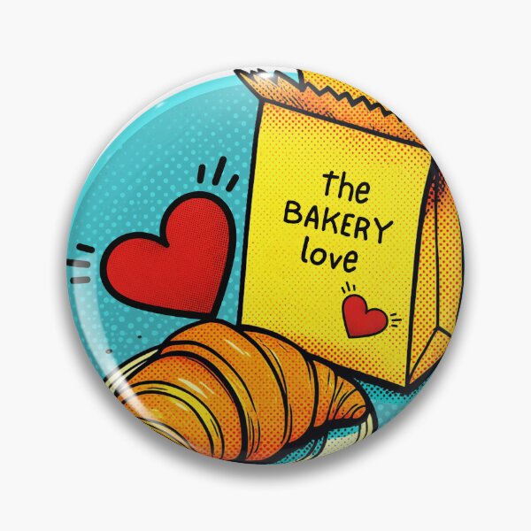 Item preview, Croissant | Popart Bakery Illustration designed and sold by A little more Whirl.