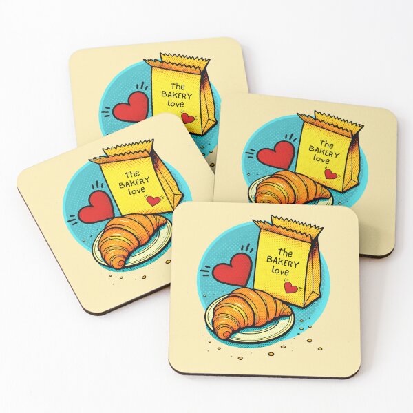 Item preview, Croissant | Popart Bakery Illustration designed and sold by A little more Whirl.