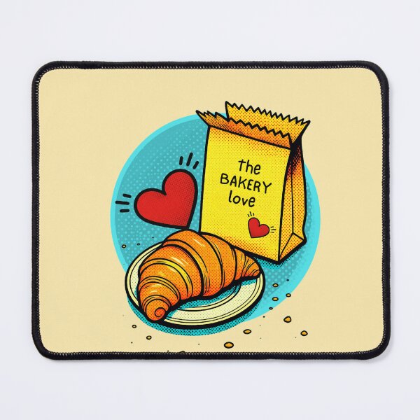 Item preview, Croissant | Popart Bakery Illustration designed and sold by A little more Whirl.