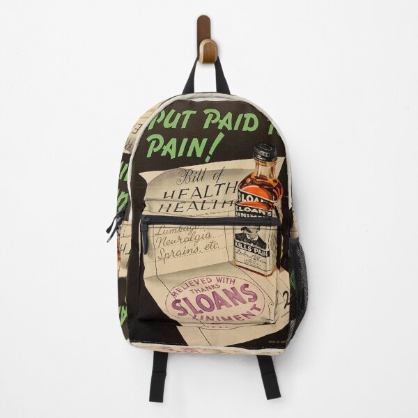 Item preview, Vintage Sloan Liniment Druggist Medical Repro Ad designed and sold by BlueLineLAX.