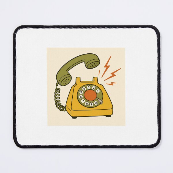 Item preview, Retro 70s Office Telephone Vintage Corporate Humour Graphic designed and sold by Prints-Things.