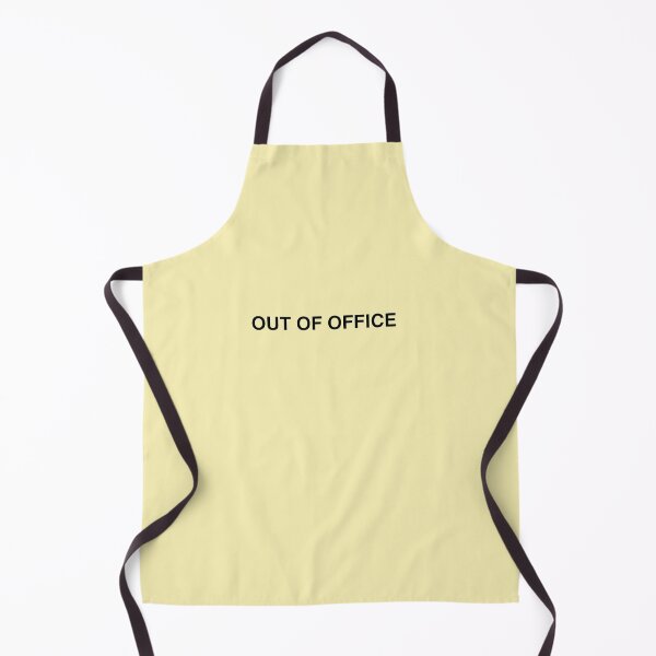 Item preview, Out Of Office Black Typography Minimalist Design for Work Life Balance designed and sold by KleanGirlAesthetics.