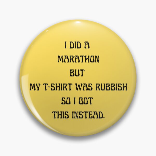 Item preview, I did a marathon designed and sold by SombreroDoodles.