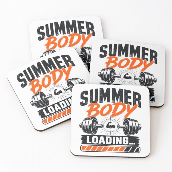 Item preview, Summer Body Loading – Funny Fitness Motivation designed and sold by ABLAT-CREATIONS.