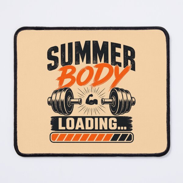 Item preview, Summer Body Loading – Funny Fitness Motivation designed and sold by ABLAT-CREATIONS.