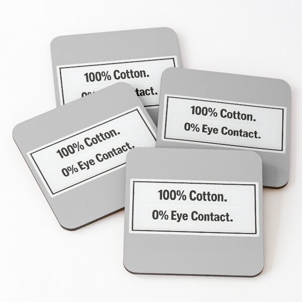 Item preview, Hikikomori Edition - 100% Cotton, 0% Eye Contact designed and sold by FilBlue.
