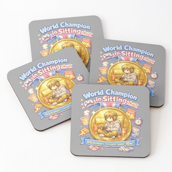 Item preview, Hikikomori Edition - World Champion in Sitting designed and sold by FilBlue.
