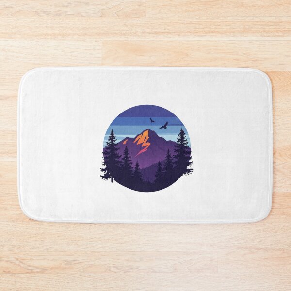 Item preview, Celebrate your love for the outdoors with this vintage mountain landscape design. designed and sold by SakuraHQ.