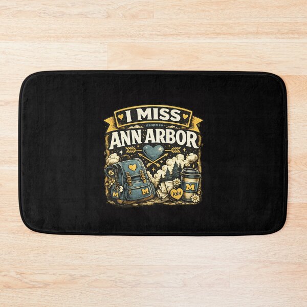 Item preview, I Miss Ann Arbor Shirt Vintage Michigan College Town Retro Graphic designed and sold by Cree8if.