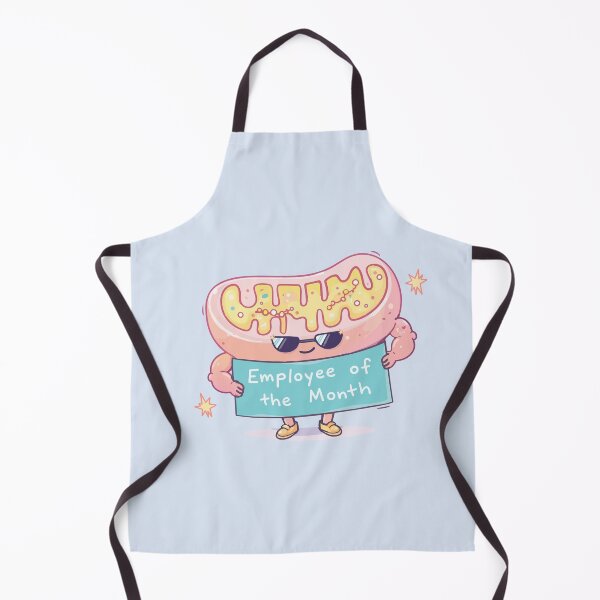 Item preview, Mitochondria: Employee of the Month Cute Bio Sticker designed and sold by KasiKreations.