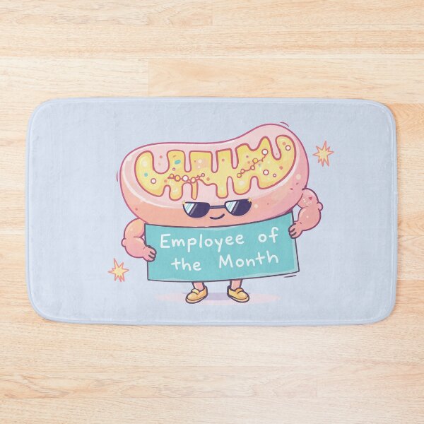 Item preview, Mitochondria: Employee of the Month Cute Bio Sticker designed and sold by KasiKreations.