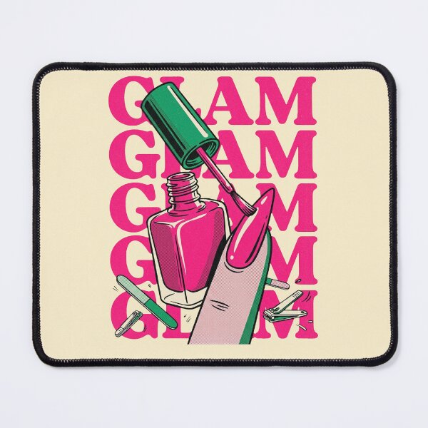 Item preview, Retro Pop Art Nail Polish Salon Glam designed and sold by DuckOddity.