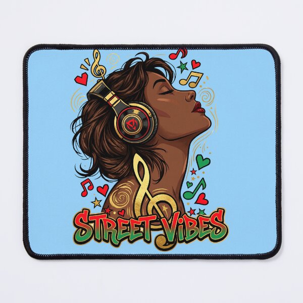 Item preview, Street Vibes - Musical Melanin Art designed and sold by digitalbob60.