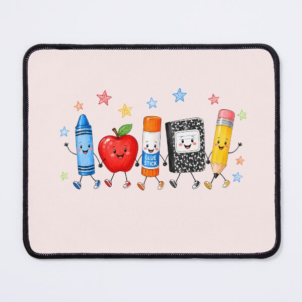 Item preview, Cute Back to School Supplies Friends Kawaii Teacher Student designed and sold by Color World.