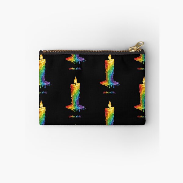 Item preview, Pride | Rainbow Melt Candle – Dripping Wax Art designed and sold by Charco.Store – Bold Expressive Graphics & Alt Streetwear Art.