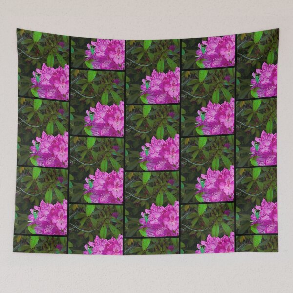 Item preview, bee approaching a rhododendron (livingston, edinburgh, scotland) (may 2026) designed and sold by photosbykel.