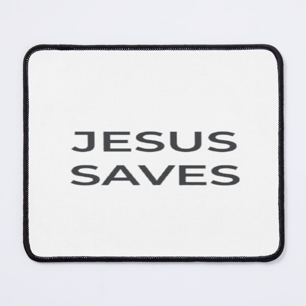 Item preview, Jesus Saves – A bold and powerful minimalist Christian design designed and sold by PromisedArt.