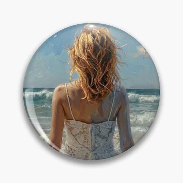 Item preview, Girl on the beach designed and sold by Grechanka878.