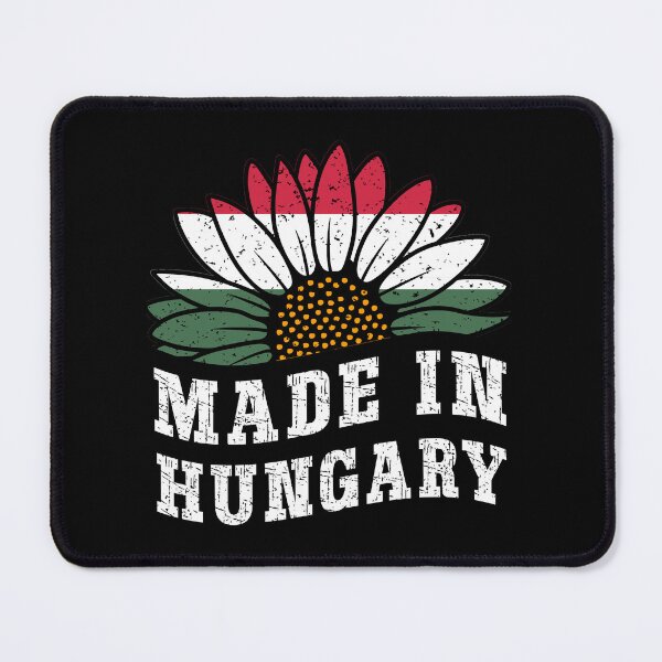 Item preview, Made In Hungary Vintage Sunflower Hungarian Flag Heritage designed and sold by Dmetalx Art Apparel.