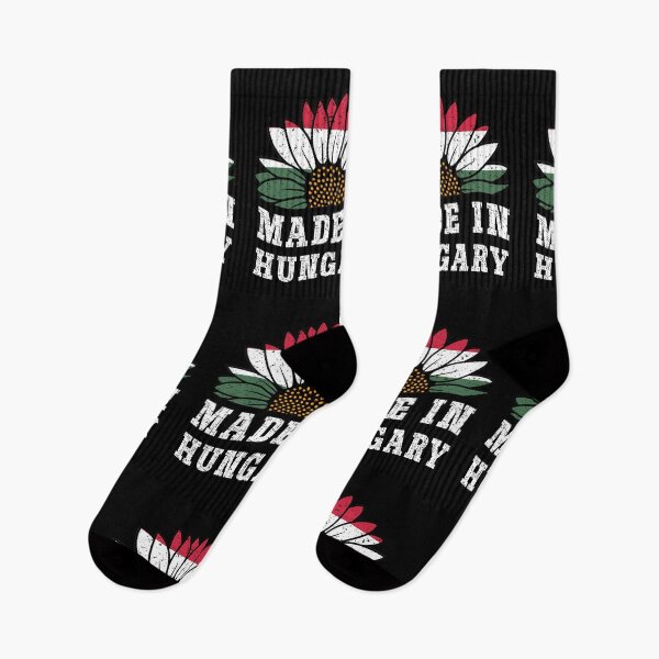 Item preview, Made In Hungary Vintage Sunflower Hungarian Flag Heritage designed and sold by Dmetalx Art Apparel.