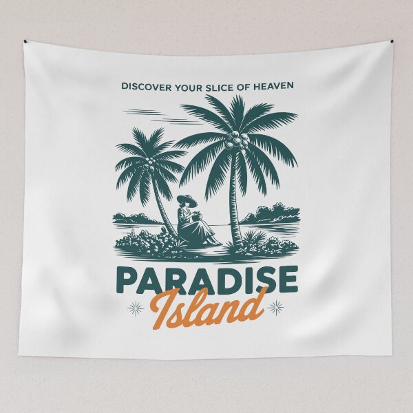 Item preview, Paradise Island Discover Your Slice Of Heaven designed and sold by Craigonart.