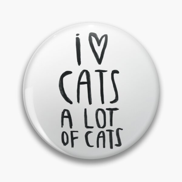 Item preview, I love cats, a lot of cats designed and sold by badlydrawnbabe.