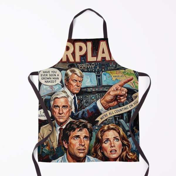Item preview, We're All Counting On You – Airplane! Fine Art Print designed and sold by Art's Diner.