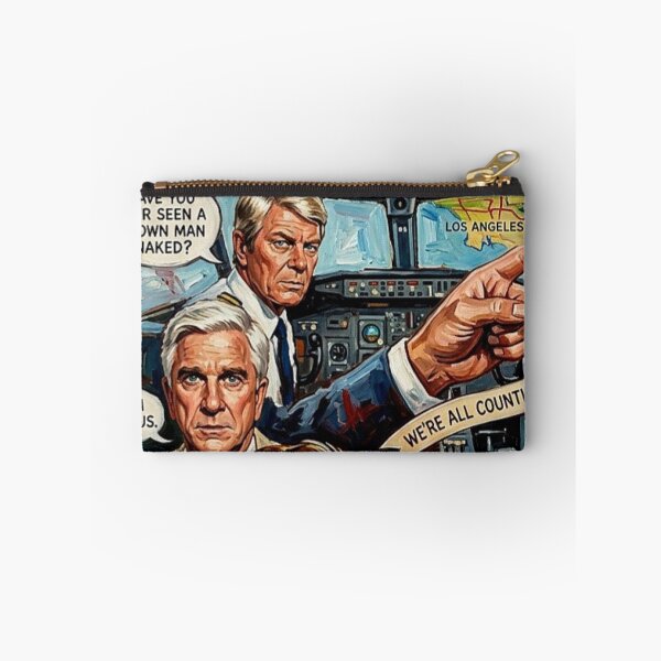 Item preview, We're All Counting On You – Airplane! Fine Art Print designed and sold by Art's Diner.