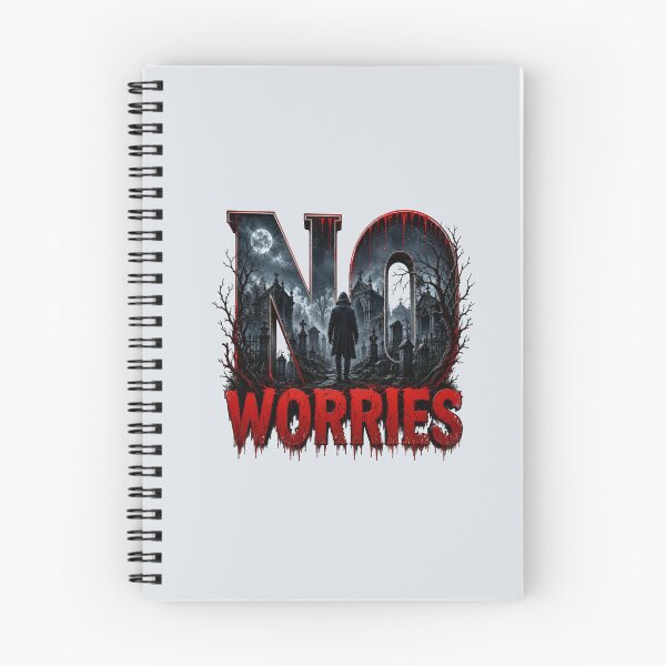 Item preview, Existential Quote - No Worries Life Perspective designed and sold by Kaurisdigital.